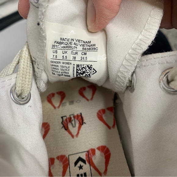 Converse x Shrimps High Top Chucks Sneakers - Picture 15 of 16